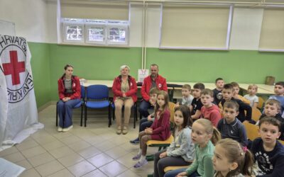 PRIJEM UČENIKA 1. RAZREDA U PODMLADAK CRVENOG KRIŽA