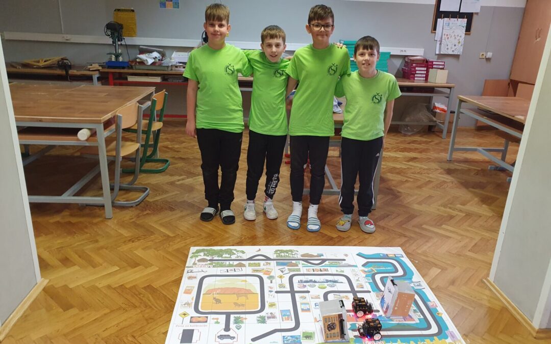 Mlađa ekipa robotičara osvojila je 6. mjesto na državnoj završnice Superfinale Croatian Makers lige
