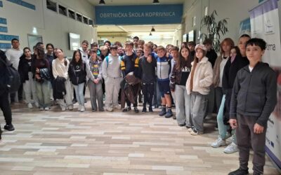 Osmaši na radionicama u Obrtničkoj školi Koprivnica