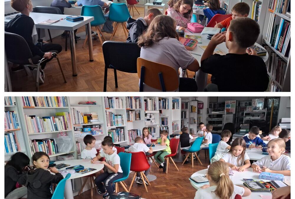 Bajkovita priča u školskoj knjižnici