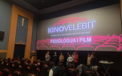 Daroviti učenici na radionici Psihologija i film
