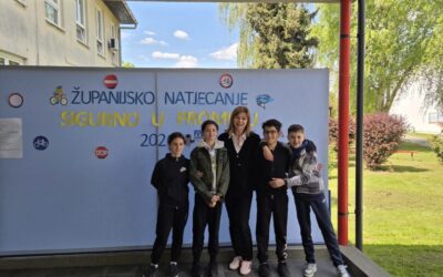 Županijsko natjecanje Sigurno u prometu