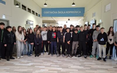 Učenici OŠ „Đuro Ester“ sudjelovali na Erasmus+ radionicama u Obrtničkoj školi Koprivnica