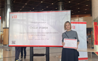 Oskar zvanja za naše učiteljice Mirnu Kovačić i Mirjanu Mihalec